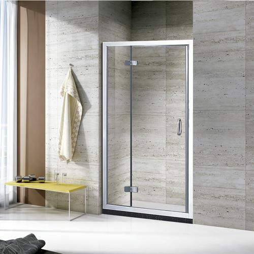 工厂直发一字型淋浴房铝材浴室洗澡间隔断简易钢化玻璃工程批发